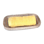Guest Towel Roll Tray - White Wash