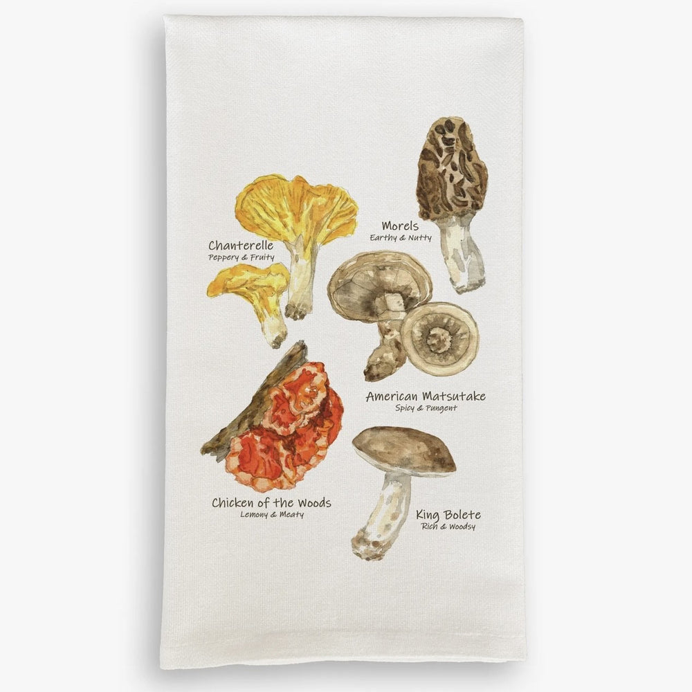 Mixed Mushroom Kitchen Towel