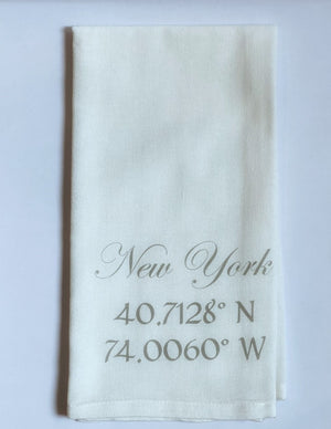 New York Coordinates Kitchen Towel