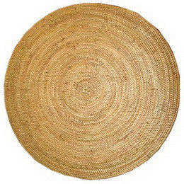 Round Placemat 15"- Natural - Blue Rooster Trading