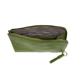 
            
                Load image into Gallery viewer, Karina Forever GreenConvertible Wristlet
            
        