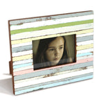 Frame Stripes 8.5x10.5" - White/Green/Cream