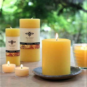 Natural Beeswax Candles – Saffron Trading Company