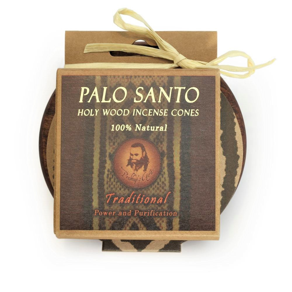 Palo Santo Kit Traditional Cones with Burner