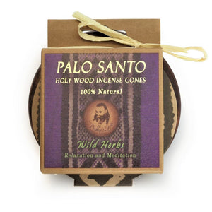
            
                Load image into Gallery viewer, Palo Santo Kit Wild Herbs Cones with Burner
            
        