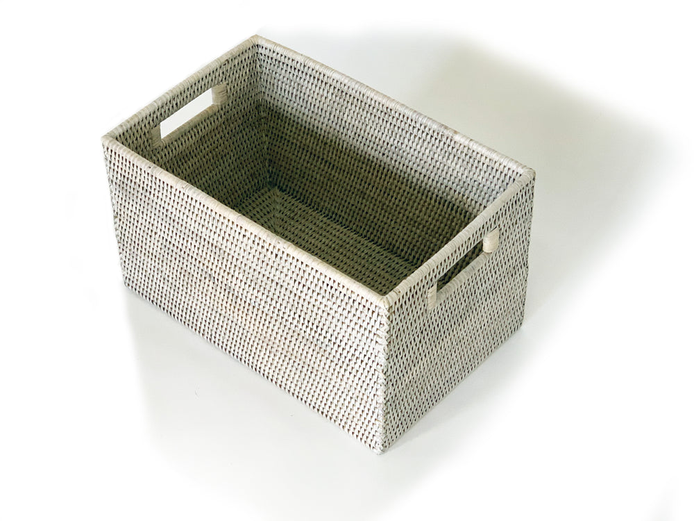 Rectangular Open Storage Basket 16 x 10 x 9.5"H