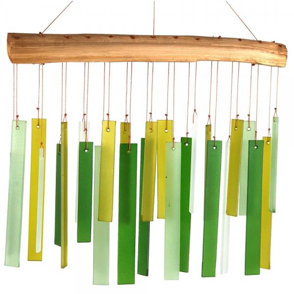 Spring Colors Glass Chime